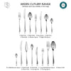 Arden Bright Cutlery Sample Set, 3 Piece