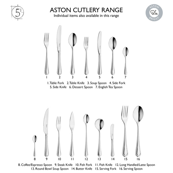 Aston Bright Serving Fork