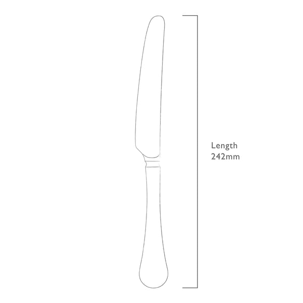 Baguette Bright Table Knife