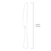 Baguette Bright Table Knife