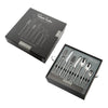 Blockley Slate Bright Cutlery Set, 84 Piece for 12 People