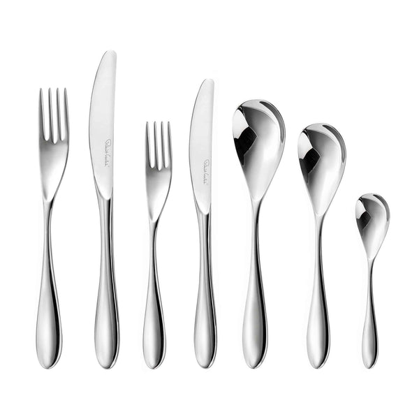 Bourton Bright Cutlery Set, 84 Piece for 12 People