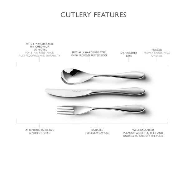 Bourton Bright Cutlery Set, 42 Piece for 6 People