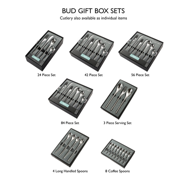 Bud Bright Cutlery Set, 84 Piece for 12 People