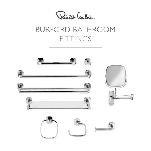 Burford Glass Bathroom Shelf