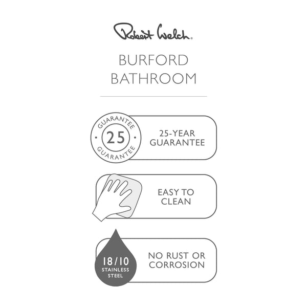 Burford Toilet Brush & Holder - Information