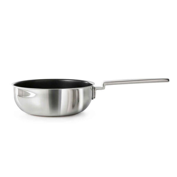 Stainless Steel Copper Bottom Induction Base Sauce Pan Cookware with Handle  2.2L
