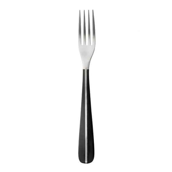 Contour Noir Satin Table Fork