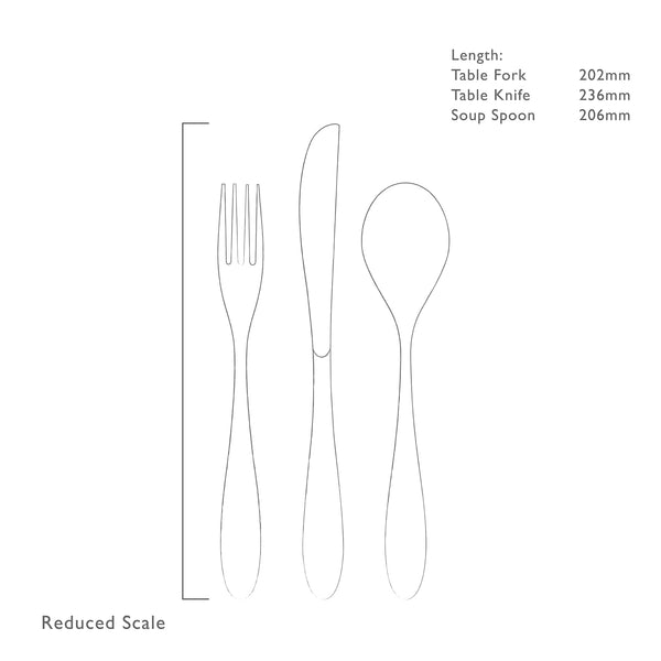 Deta Bright Cutlery Sample Set, 3 Piece