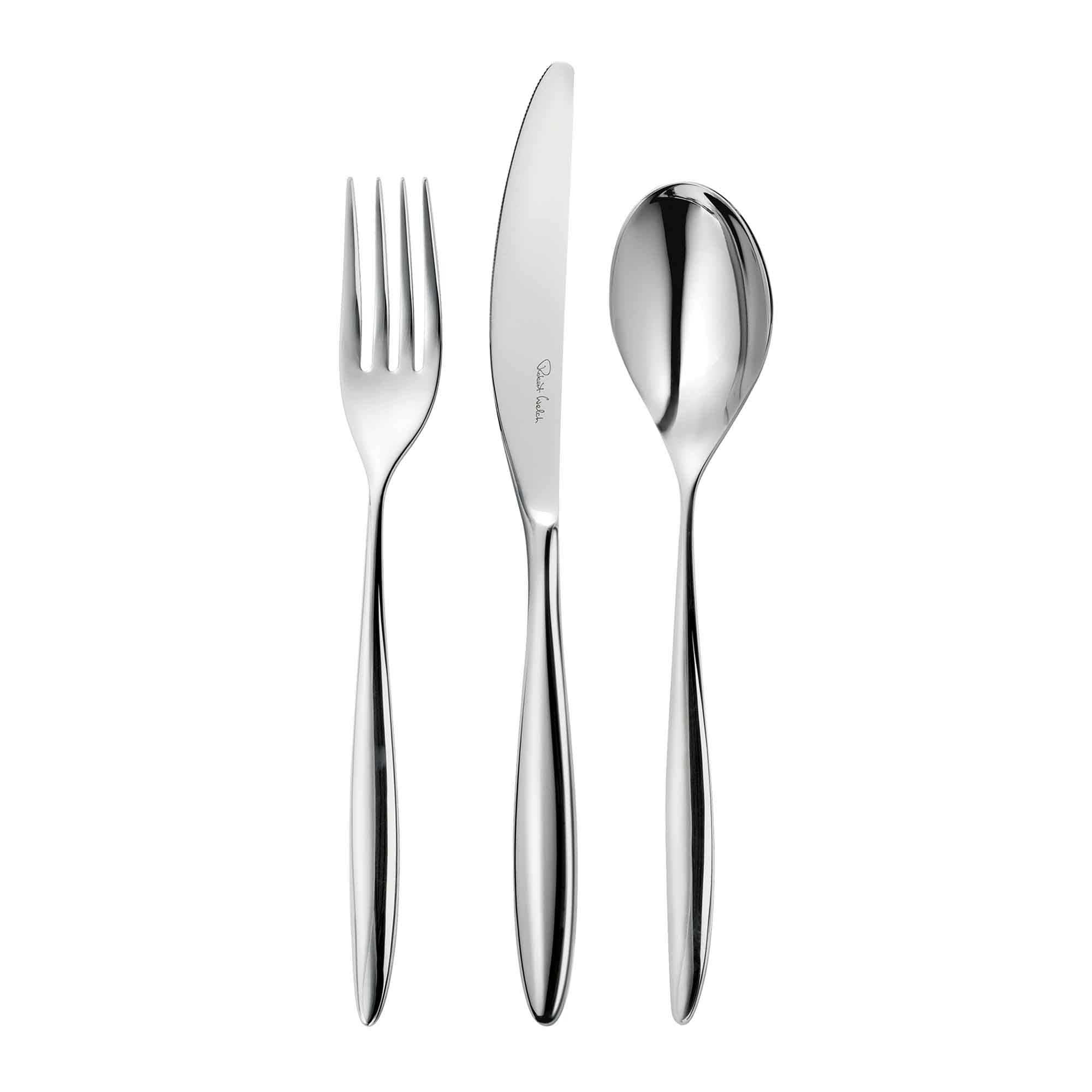 Robert Welch Hidcote Bright Finish Serving Fork - View #2