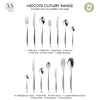 Hidcote Bright Cutlery Set, 42 Piece for 6 People