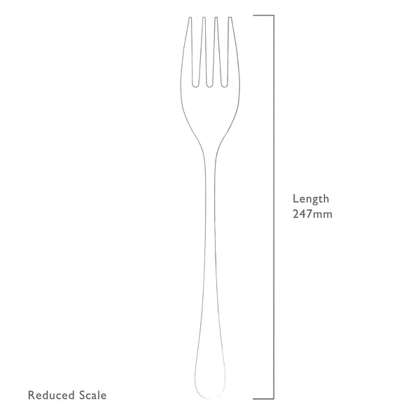 Iona Bright Serving Fork