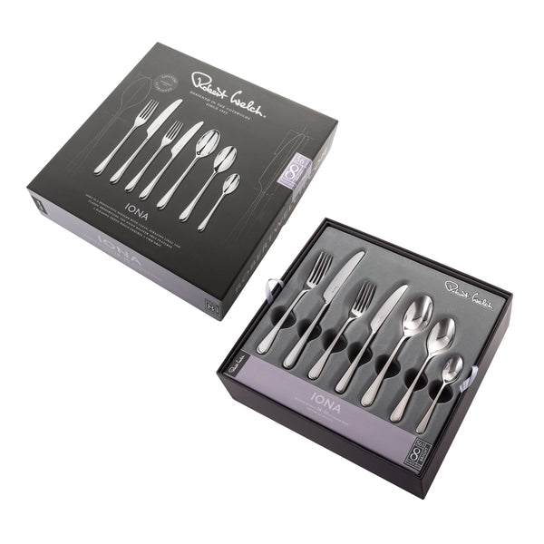 Iona Bright Cutlery Set, 56 Piece for 8 People