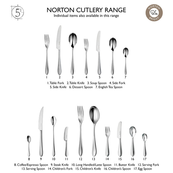 Norton Bright Children's Cutlery Set, 3 Piece