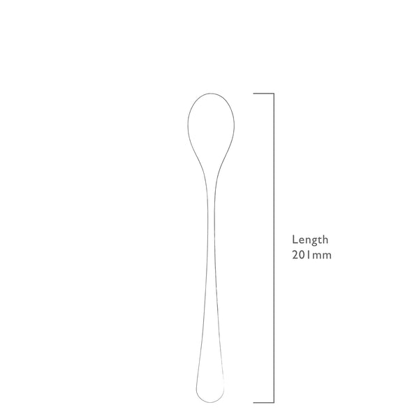 RW2 Satin Long Handled Spoon, Set of 4