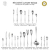 RW2 Satin Cutlery Set, 42 Piece for 6 People
