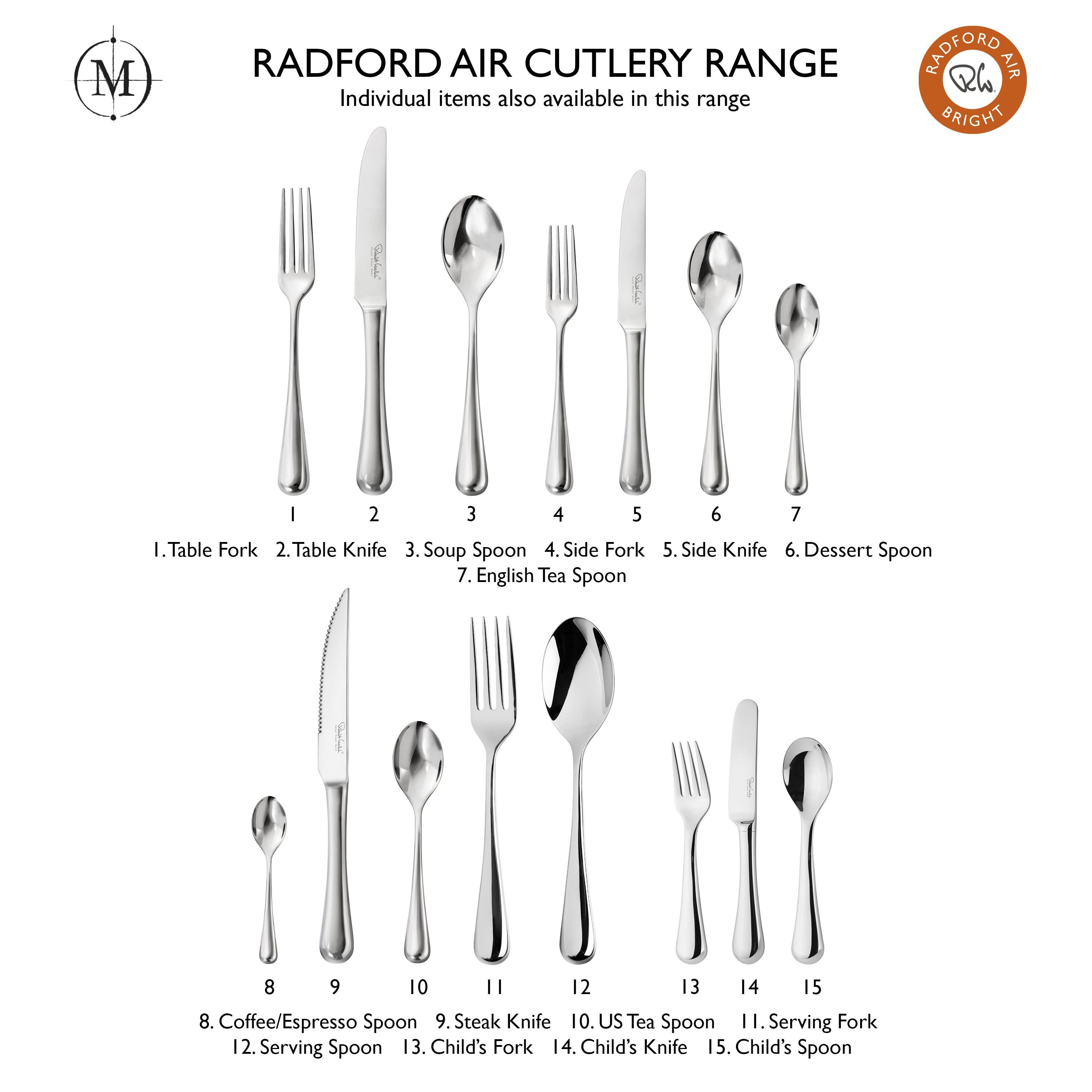 Robert Welch Radford Cutlery Set - Thumbnail 3