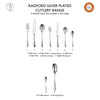 Radford Silver Plated Cutlery Place Setting, 7 Piece
