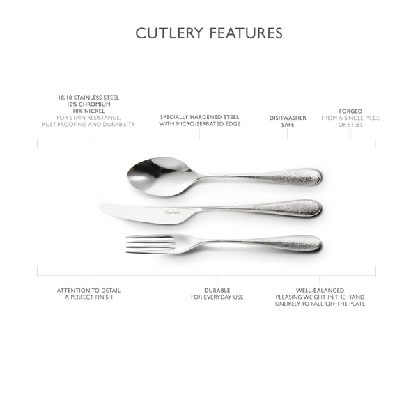 Sandstone Bright Cutlery Sample Set, 3 Piece