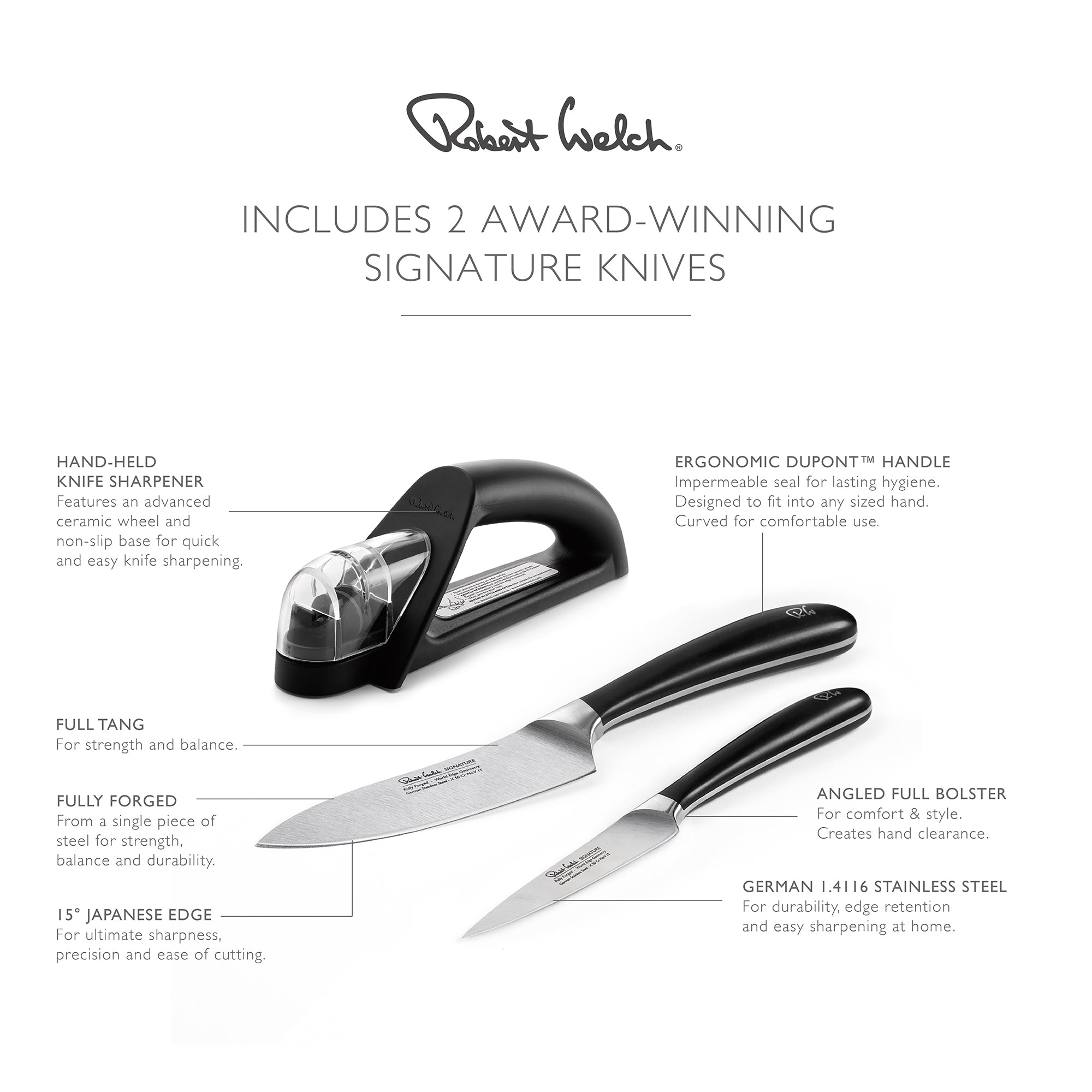 Robert welch knife shop sharpener