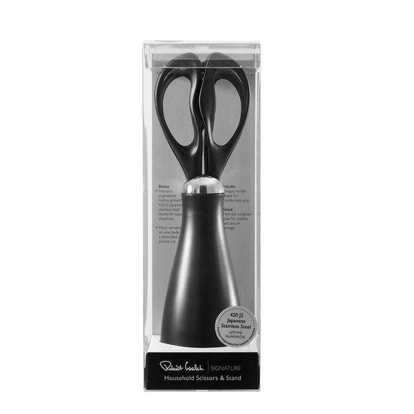 Signature Household Scissors & Stand - Front of Box