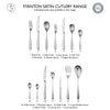 Stanton Satin Cutlery Set, 42 Piece for 6 People