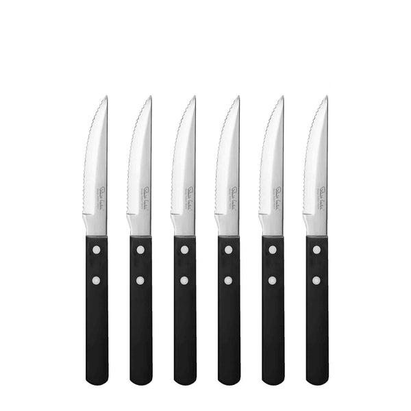 Trattoria Bright Steak Knife, Set of 6
