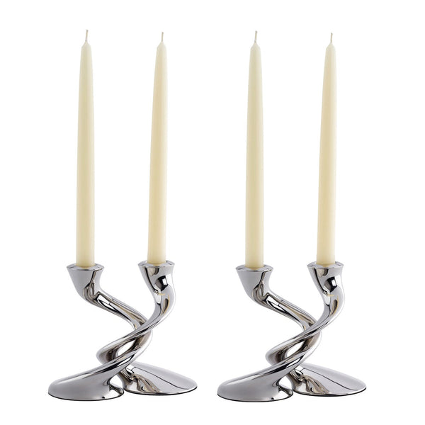 Windrush Candlestick, Set of 4 - With Candle