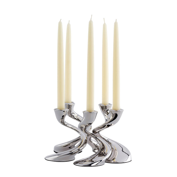 Windrush Candlestick, Set of 5 - With Candle
