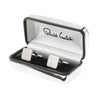 Stainless Steel Square Cufflinks (Satin) - Boxed
