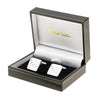 Sterling Silver Square Cufflinks - Boxed