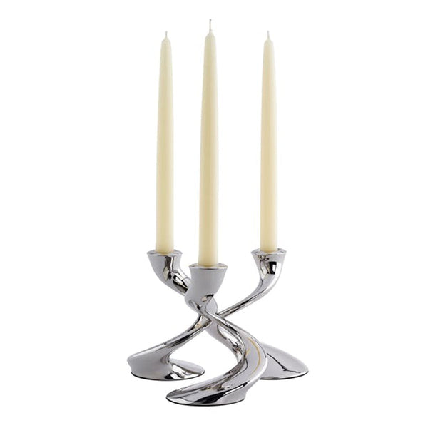 Windrush Candlestick, Set of 3 - With Candles